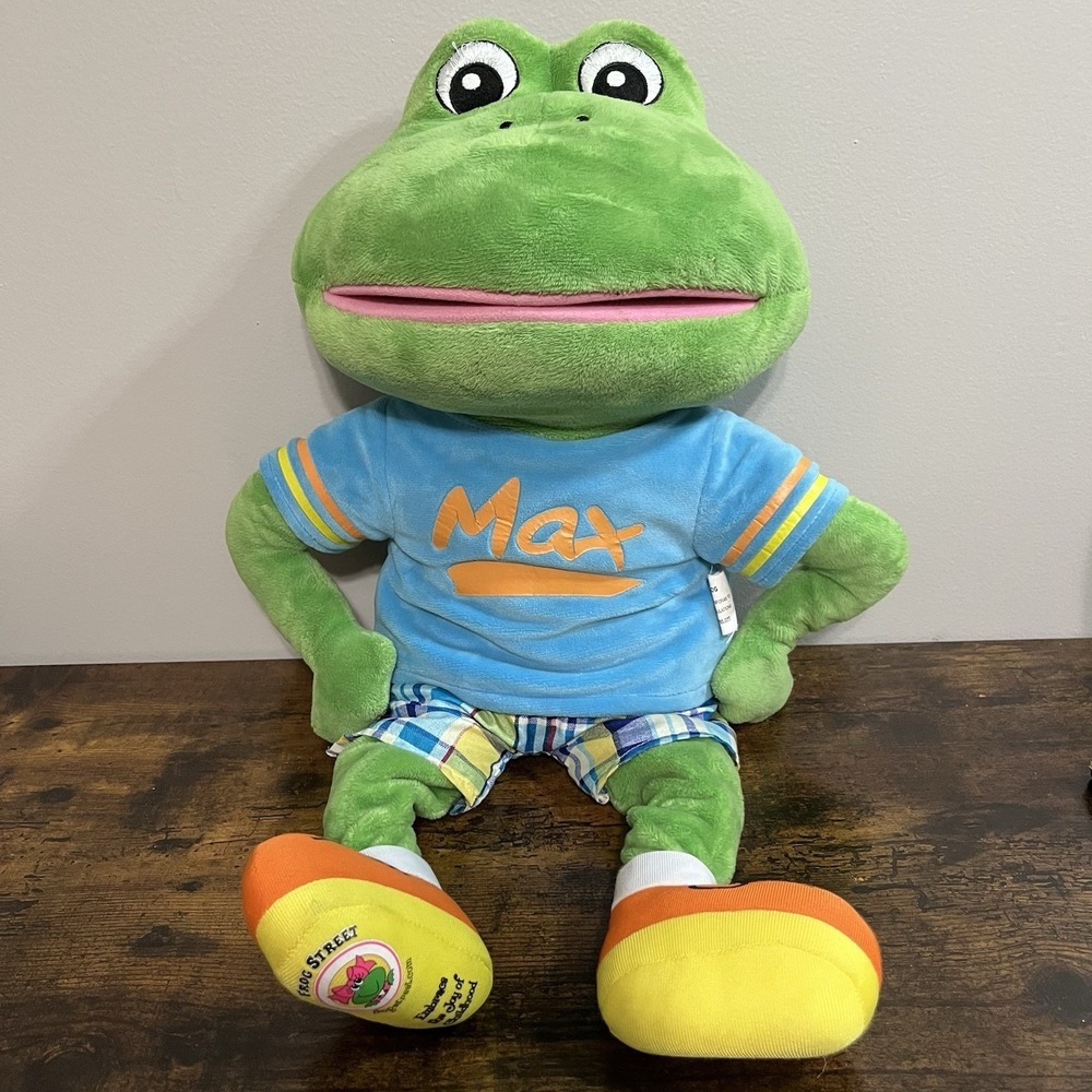 Frog Street Max Hand 20" Plush Puppet Only
